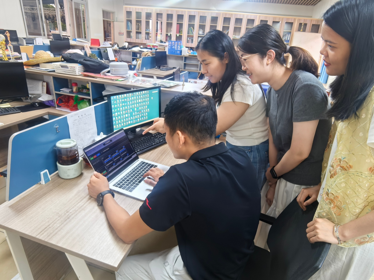 教师学习使用软件